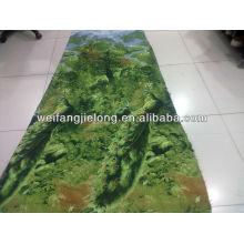 100GSM polyester disperse printed bedsheet fabric stock